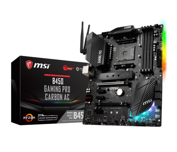 MSI B450 GAMING PRO CARBON AC - 441252 - zdjęcie